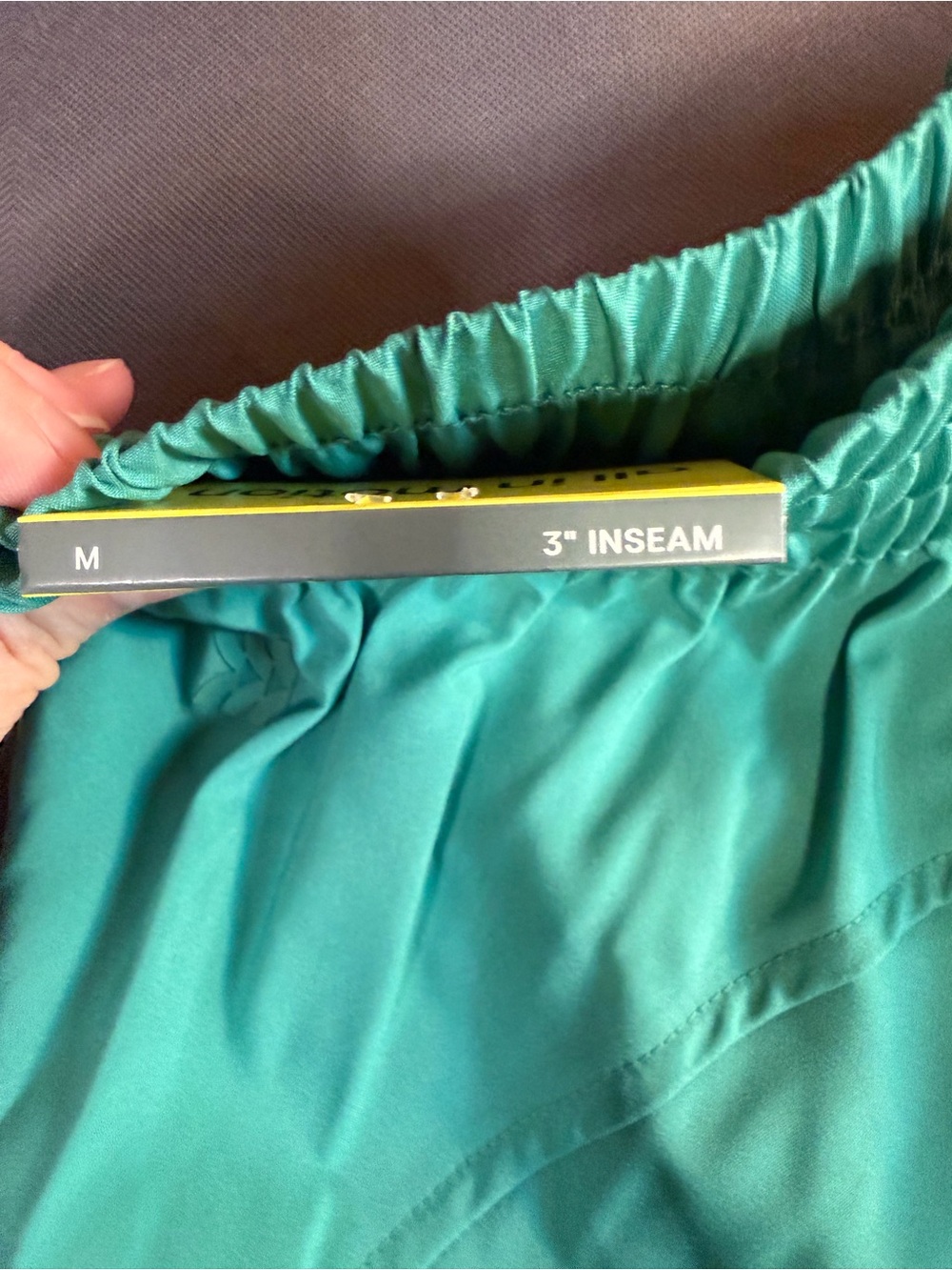all in motion Teal Women's Athletic Run Shorts Size Medium - Picture 8 of 8